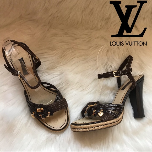 Louis Vuitton Shoes - Authentic LOUIS VUITTON Charm Sandals